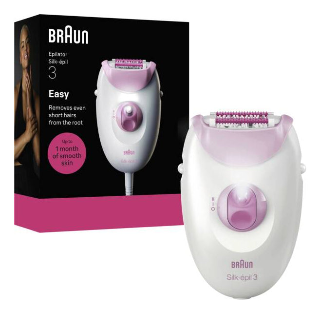 Braun Silk-epil 3-000 20 pincetter Lyserød