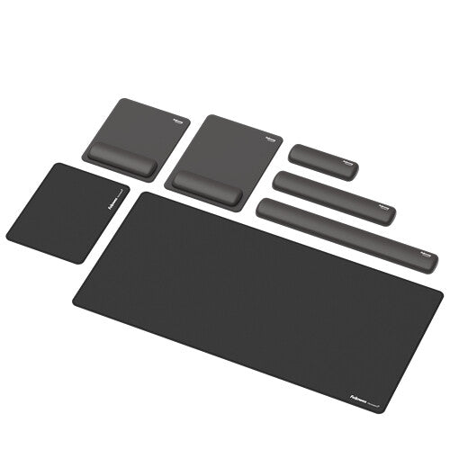 Fellowes 100142570 håndledsstøtte Silikone Sort