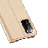 Dux Ducis Skin Pro Bogregal type kuffert til Samsung Galaxy A03s guld