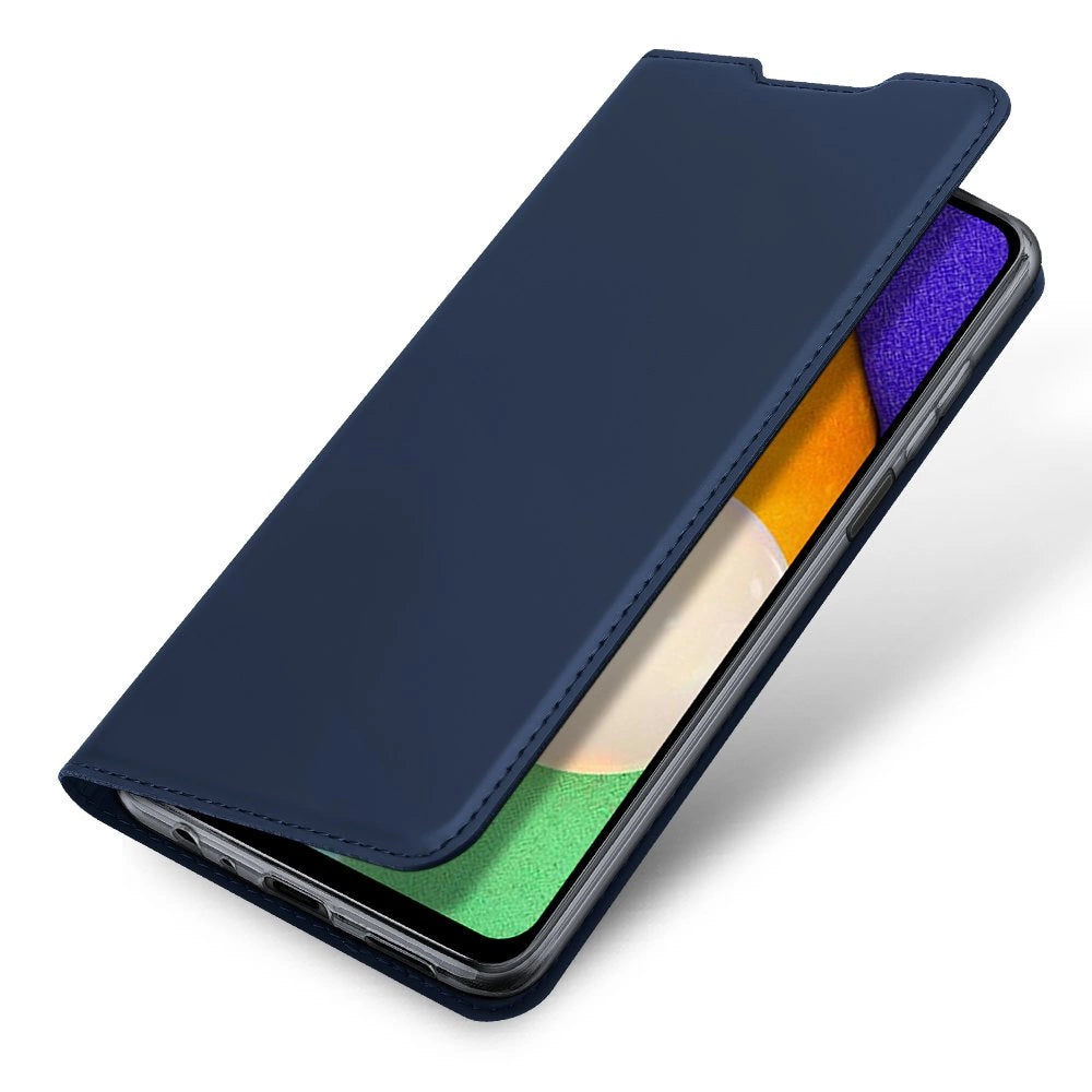 Dux Ducis Skin Pro Bogregal type kuffert til Samsung Galaxy A03s blå