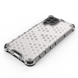 Honeycomb Case rustning med TPU Bumper til Samsung Galaxy A22 4G sort