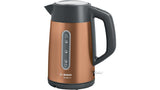 Bosch TWK4P439 elkedel 1,7 L 2400 W Sort, Guld