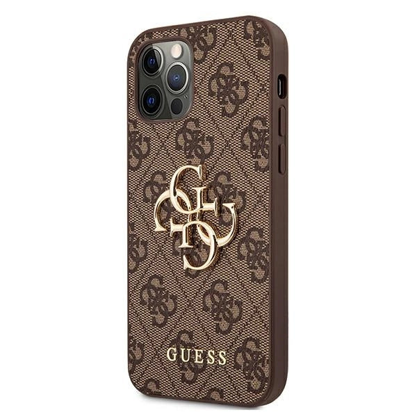 Guess 4G Big Metal Logo Case til iPhone 12 / iPhone 12 Pro -