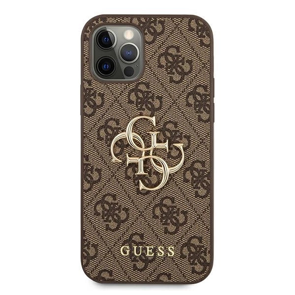 Guess 4G Big Metal Logo Case til iPhone 12 / iPhone 12 Pro -