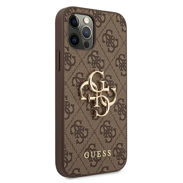 Guess 4G Big Metal Logo Case til iPhone 12 / iPhone 12 Pro -