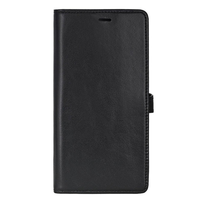Samsung Galaxy A36 (5G) 2-in-1 Wallet Magnet Flip Cover m. Pung - Ægte Læder - Sort