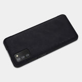 Nillkin Qin læderhylster for Samsung Galaxy A03s sort