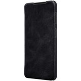 Nillkin Qin læderhylster for Samsung Galaxy A22 4G sort