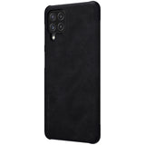 Nillkin Qin læderhylster for Samsung Galaxy A22 4G sort