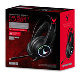 Varr VH8030 hovedtelefoner/headset Ledningsført Spil Sort