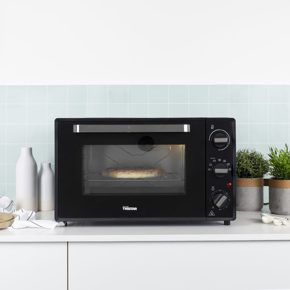 Tristar OV-3635 toaster ovn 48 L 2000 W Sort, Rustfrit stål