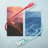 Joyroom flydende silikone datakabel N2 USB-A / Lightning 2,4A 1,2m - sort