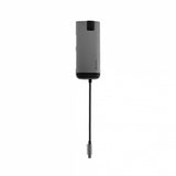 Verbatim 49142 dockingstation USB 3.2 Gen 1 (3.1 Gen 1) Type-C Sort, Sølv