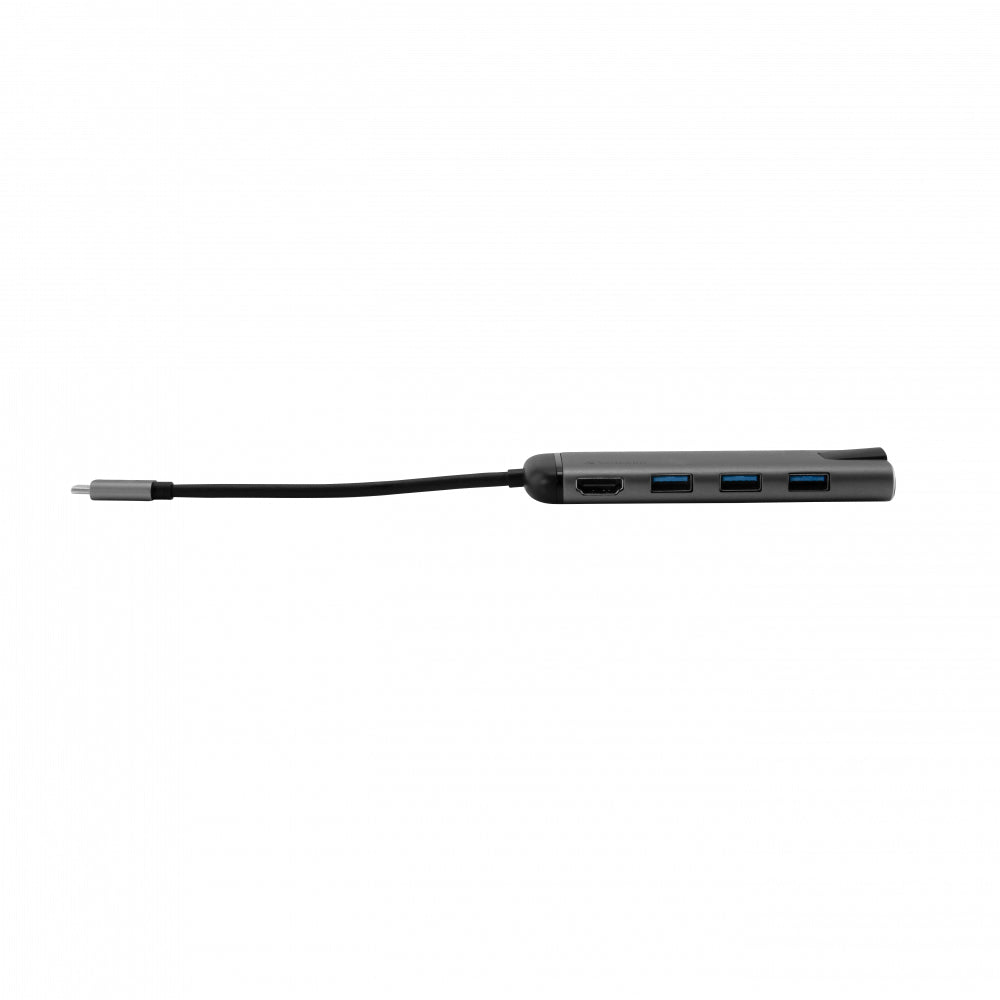 Verbatim 49142 dockingstation USB 3.2 Gen 1 (3.1 Gen 1) Type-C Sort, Sølv