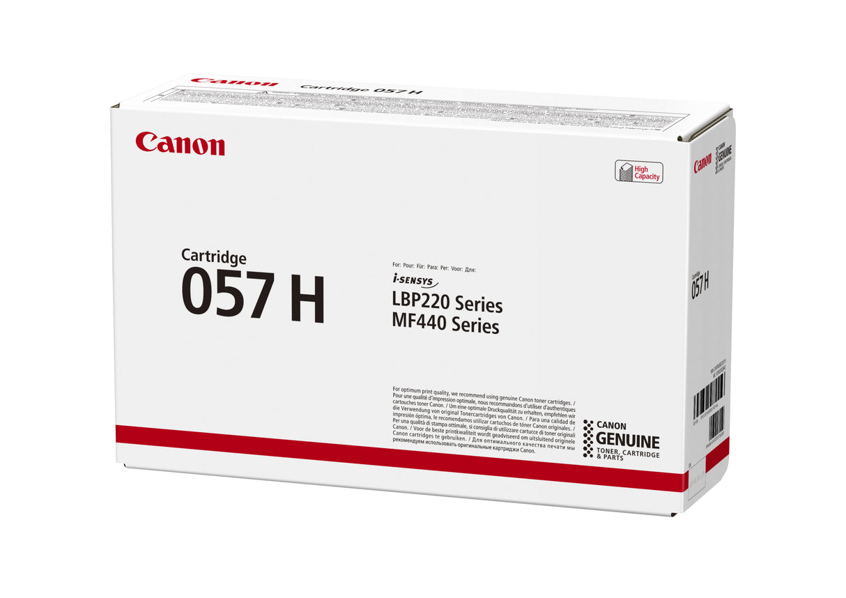 Canon i-SENSYS 057H tonerpatron 1 stk Original Sort