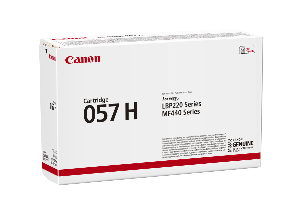 Canon i-SENSYS 057H tonerpatron 1 stk Original Sort