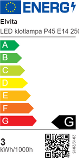 ELVITA E14 P45 250 LM 112466 - LYSKILDE