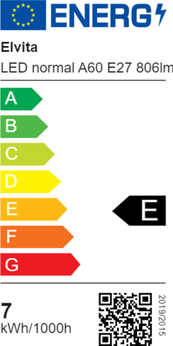 ELVITA E27 A60 806LM 112477 - LYSKILDE