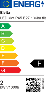 ELVITA E27 P45 136LM 114295 - LYSKILDE
