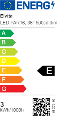 ELVITA GU10 PAR16 230LM 118663 - LYSKILDE