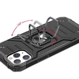 Wozinsky Ring Armor Case Kickstand Tough Rugged Cover til iPhone 13 roséguld