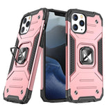 Wozinsky Ring Armor Case Kickstand Tough Rugged Cover til iPhone 13 Pro rose
