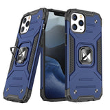 Wozinsky Ring Armor Case Kickstand Tough Rugged Cover til iPhone 13 Pro blå