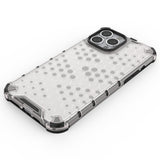 Honeycomb Case rustning med TPU Bumper til iPhone 13 Pro Max sort