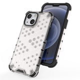 Honeycomb Case armor cover med TPU Bumper til iPhone 13 mini sort