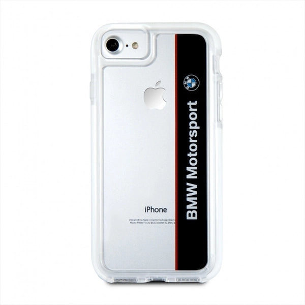 Etui hårdkasse BMW BMHCP7SPVNA iPhone 7 / 8 / SE 2020 / SE 2022 gennemsigtig marine SHOCKPROOF