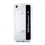 Etui hårdkasse BMW BMHCP7SPVNA iPhone 7 / 8 / SE 2020 / SE 2022 gennemsigtig marine SHOCKPROOF