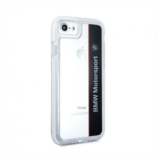 Etui hårdkasse BMW BMHCP7SPVNA iPhone 7 / 8 / SE 2020 / SE 2022 gennemsigtig marine SHOCKPROOF