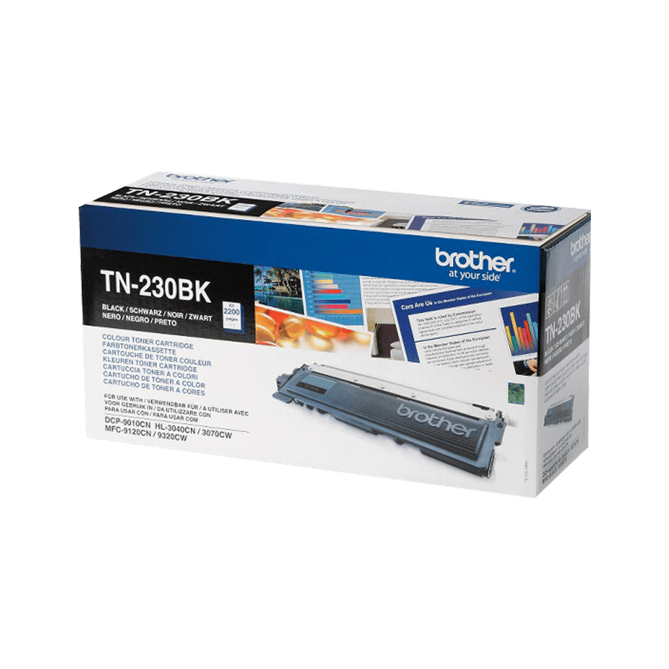 Brother TN-230BK tonerpatron 1 stk Original Sort