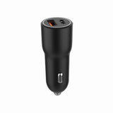 Gembird TA-UC-AC2PDQC38-CAR-01 oplader til mobil enhed Universel Sort Cigartænder Hurtig opladning Automatisk