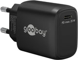 Goobay USB-C 25Watt PD 3.0 Strømforsyningsadapter