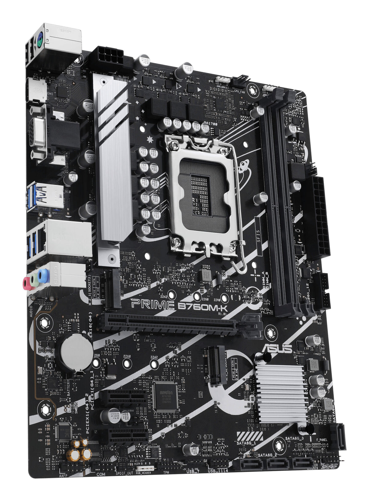 ASUS PRIME B760M-K Micro-ATX LGA1700 sokkel Intel B760