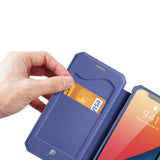 DUX DUCIS Skin X Bokhylster til iPhone 13 Pro blå