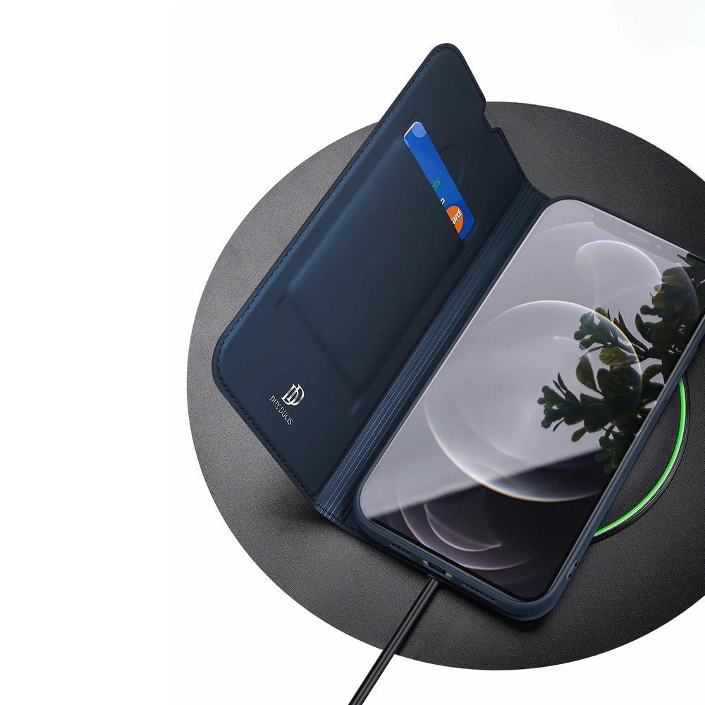 Dux Ducis Skin Pro Bogreol type etui til iPhone 13 Pro Max blå