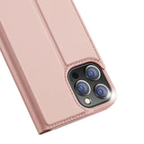 Dux Ducis Skin Pro Bookcase type case til iPhone 13 Pro Max lyserød