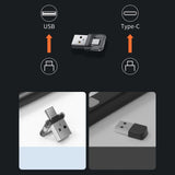 Baseus Orange Dot Wireless Presentation Laser Pointer - Gray (with battery)