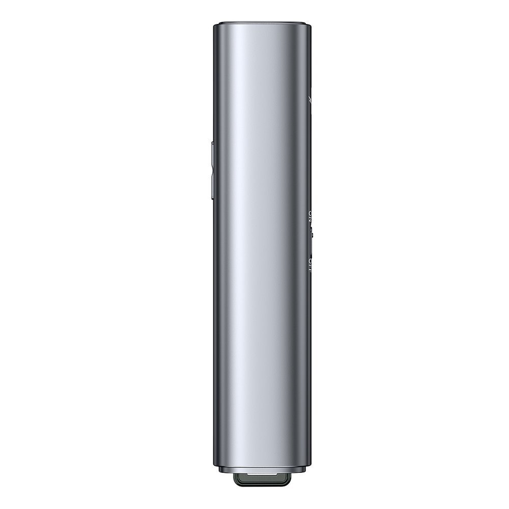 Baseus Orange Dot Wireless Presentation Laser Pointer - Gray (with battery)