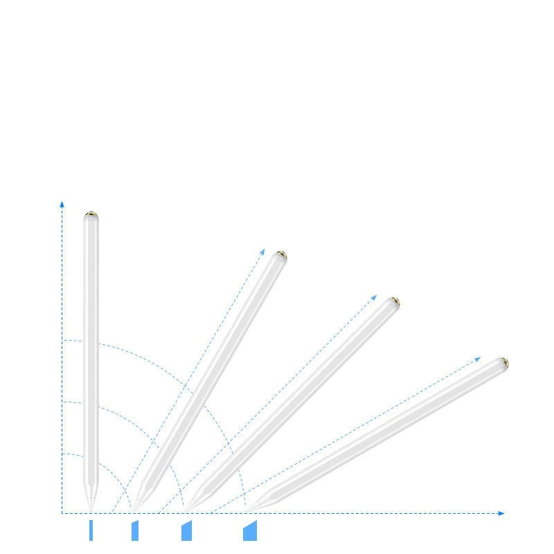 Choetech kapasitiv styluspen til iPad (aktiv) hvid (HG04)