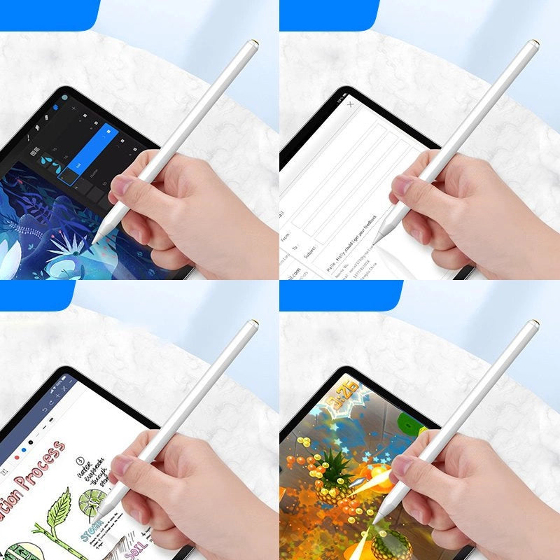 Choetech kapasitiv styluspen til iPad (aktiv) hvid (HG04)