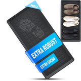 DECOBELLA 1 stk. skoafløb | Skobakke grå | 70x35x3 cm skobakke