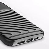 Thunder Case Flexible Tough Rugged Cover TPU Case til iPhone 13 Pro Max grøn