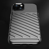 Thunder Case Flexible Tough Rugged Cover TPU Case til iPhone 13 mini blå