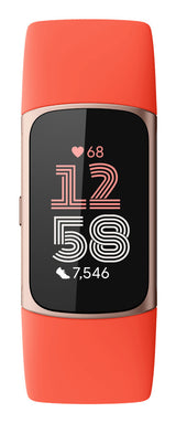 Fitbit Charge 6 AMOLED Aktivitetstracker til håndled Guld