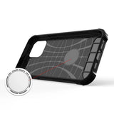 Hybrid Armor Case Tough Rugged Cover til iPhone 13 guld