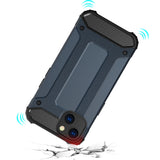 Hybrid Armor Case Tough Rugged Cover til iPhone 13 guld