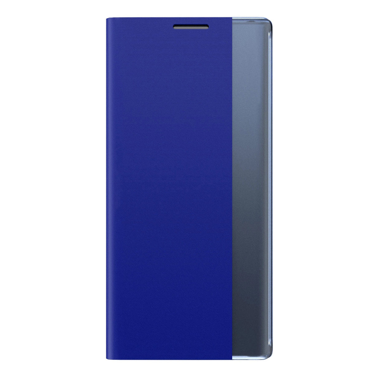 Sleep Case Bookcase Type Case med Smart Window til iPhone 13 Pro blå